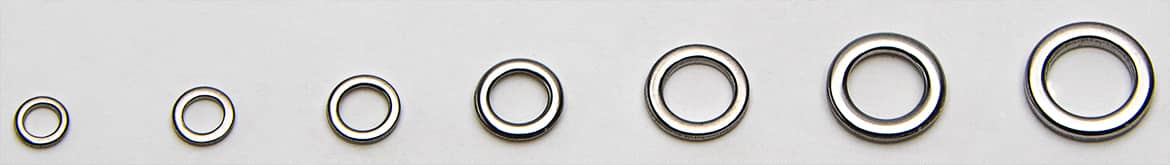 Anneaux soudés BKK Solid Ring 51 Sizes