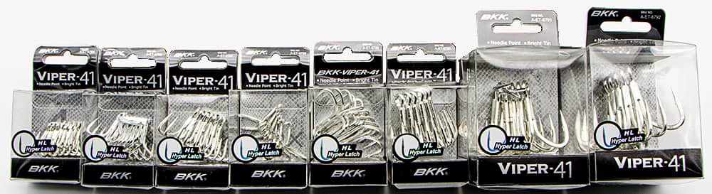 BKK Viper 41 Treble Hooks 6/0