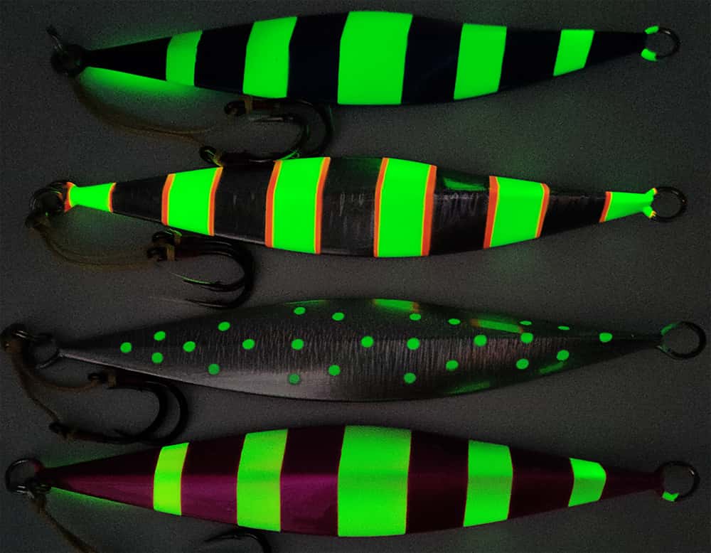 Black Magic Flipper Jig 150 Lumo
