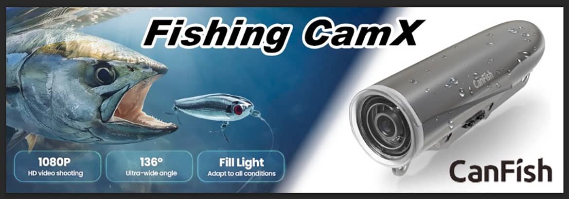 CanFish Fishing CamX Lure Action Camera
