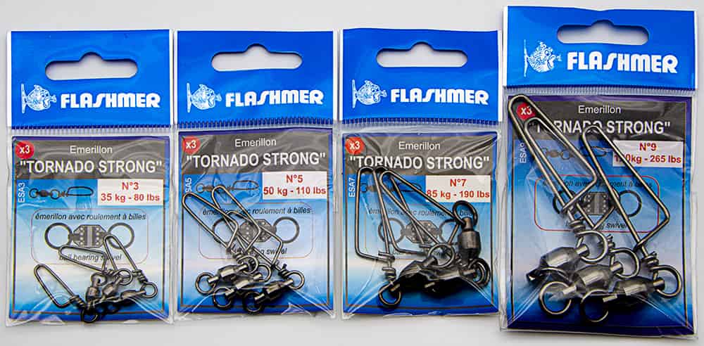 Emerillons Flashmer Tornado Strong avec Agrafe