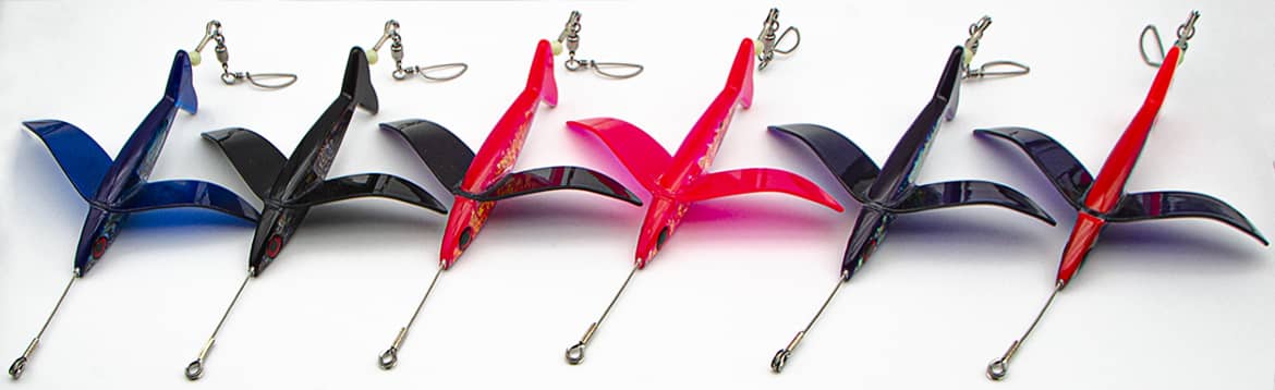 Leurre Hawaiian Malolo Bird Teasers