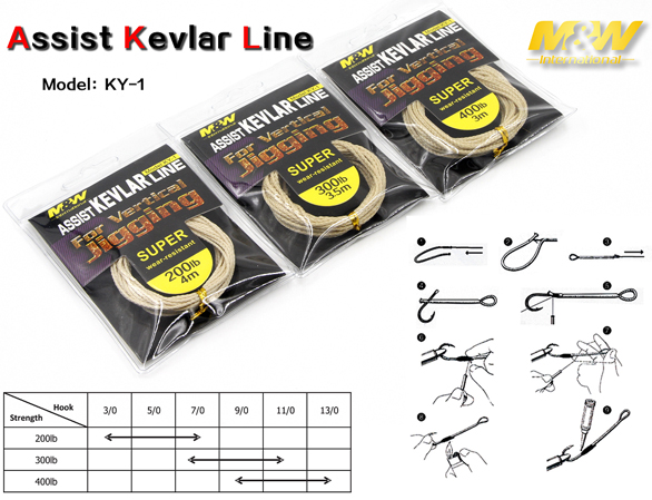 Assist Line M&W Kevlar KY-1 3-4M