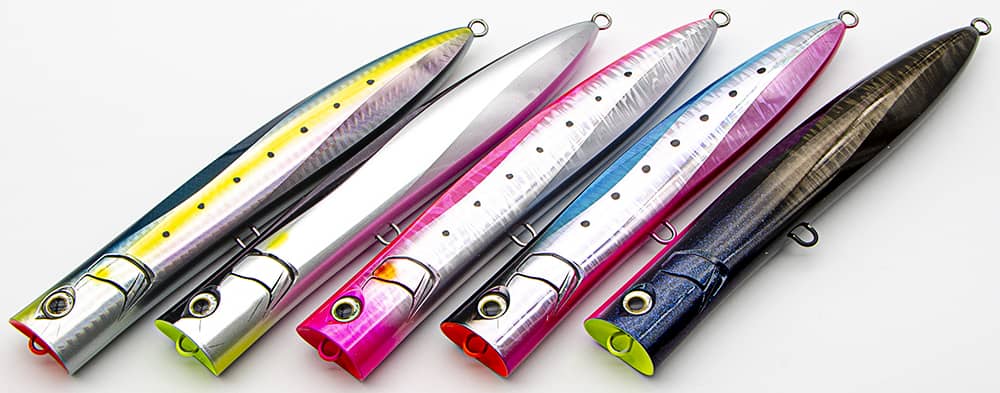 Long Popper Lure for Kingfish from Maria – Duck Dive F 230 - Japan Fishing  and Tackle News