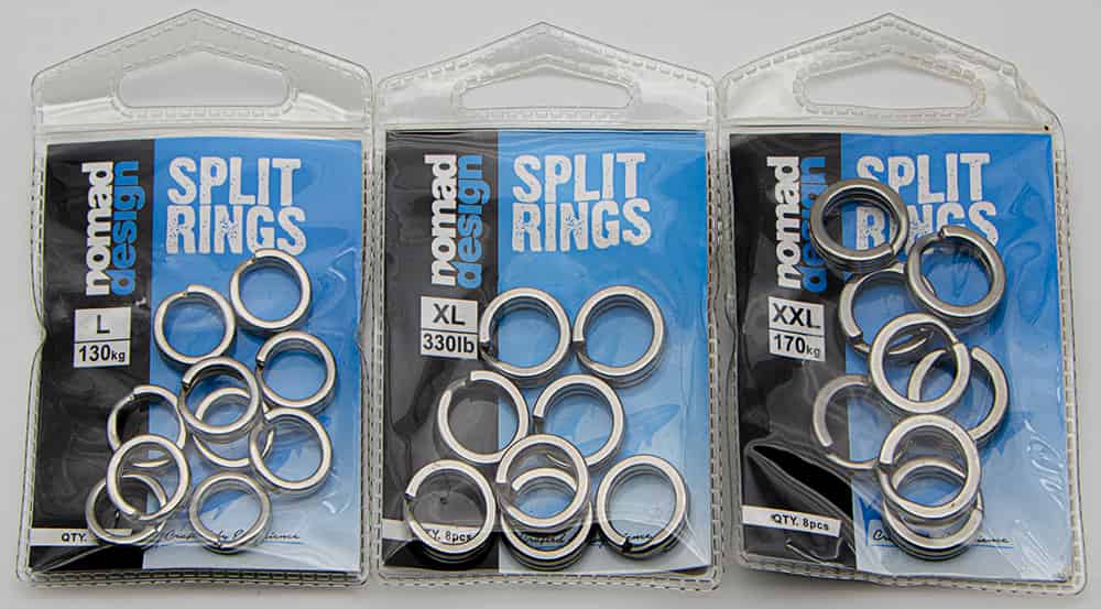 Nomad Design Split Rings - Small