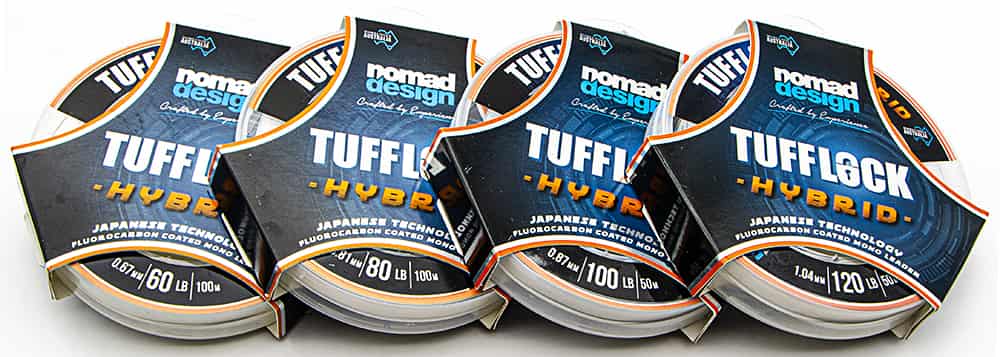Nomad Tufflock Hybrid Fluorocarbon Coated Mono Leader