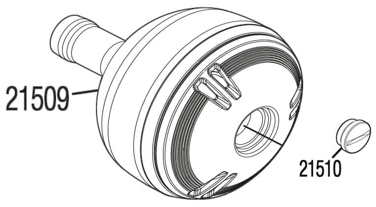 Handle knob for Shimano Twin Power