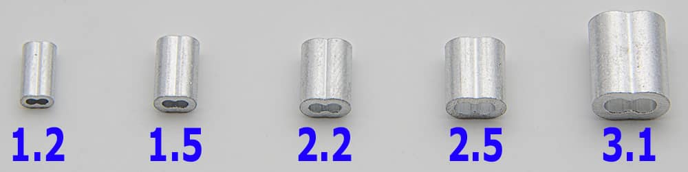 Sleeves Aluminum double Viketech