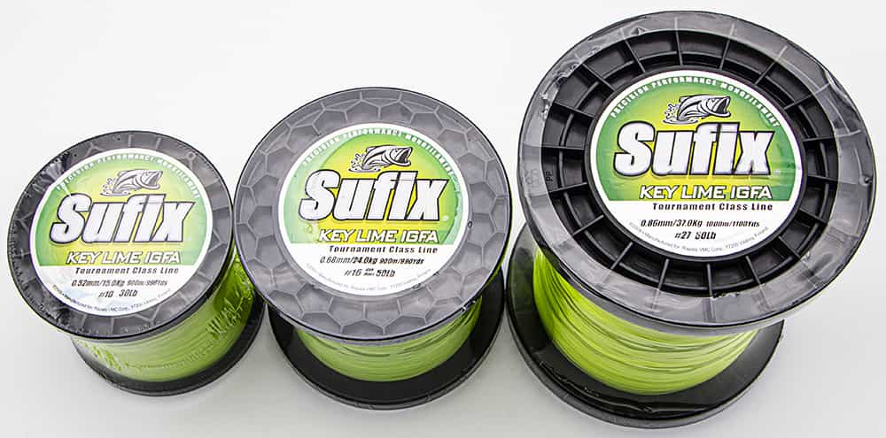 Sufix Nylon Lime IGFA