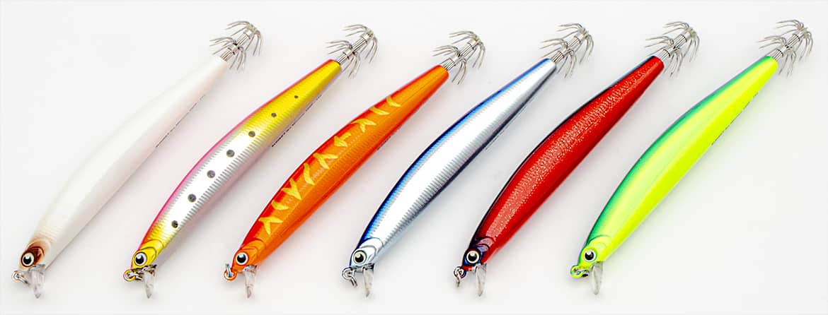 Lure Sunset Sunsquid Ika Minnow 100
