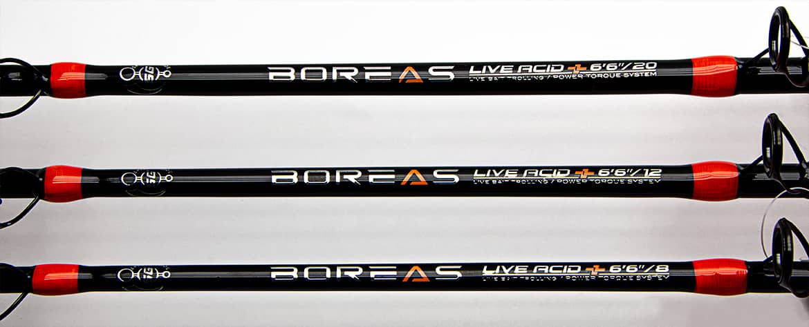 Trabucco Boreas Live Trolling Acid rod