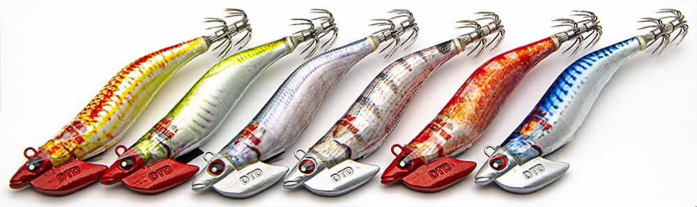 Turlutte DTD Real Fish EGI squid lure