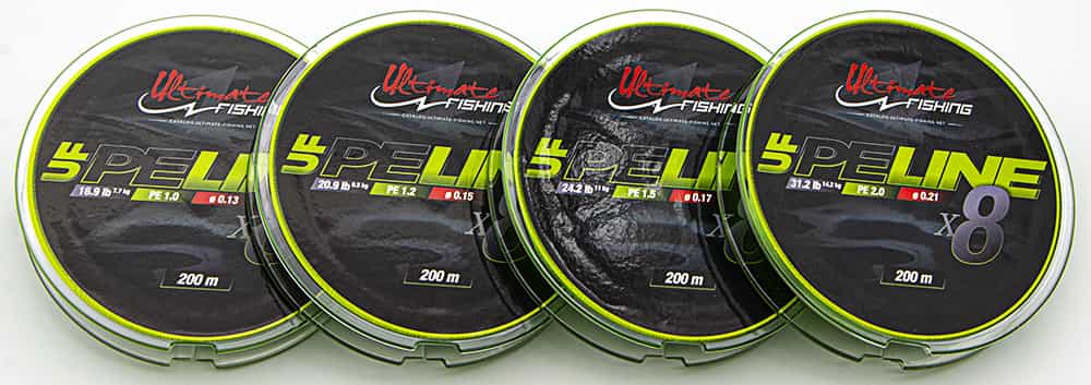 UF PE Line X8  Chartreuse 200m