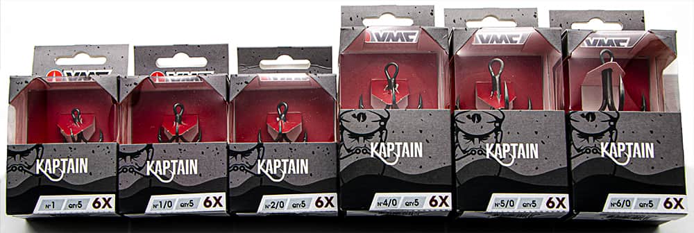 Hameçons VMC 7570 Kaptain 6X