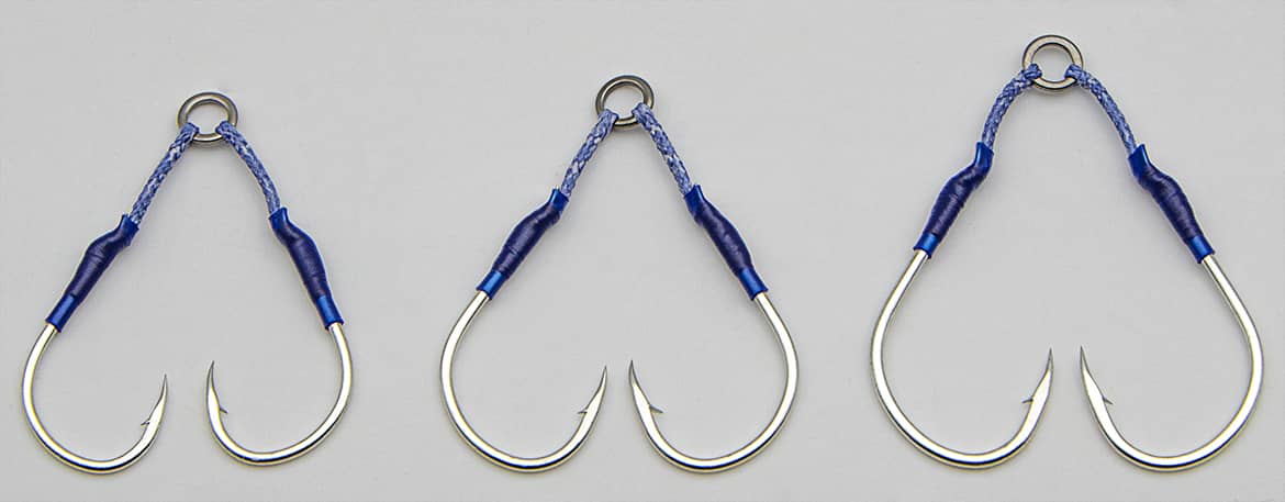 Vanfook Jigen Short Twin (JST-44) hooks