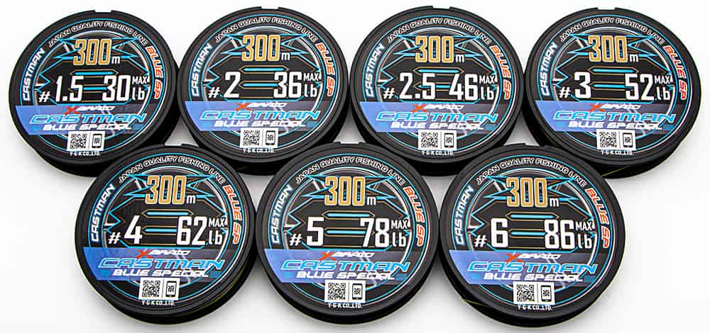 YGK Castman Blue Special X8 braid