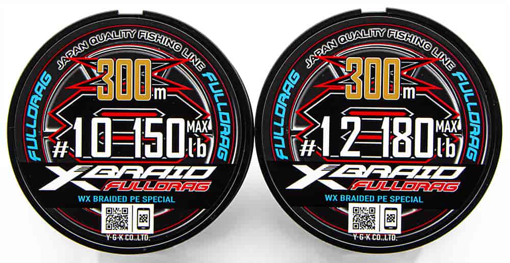 YGK X-Braid X002 Full Drag X8