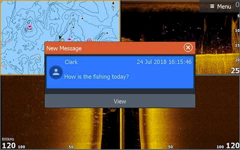 Notifications de smartphone intégrées à HDS LIVE