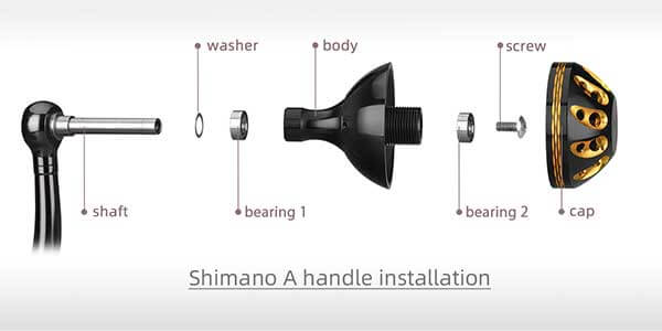 Installation boule shimano Gomexus
