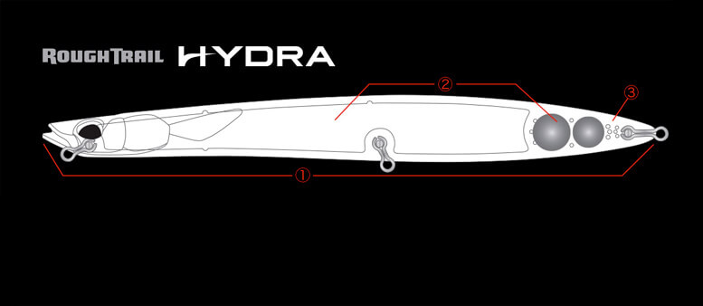 RoughTrail Hydra 175 Lure