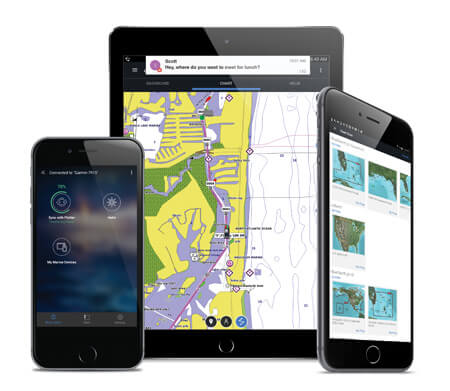 L'application de navigation marine ultraconnectée